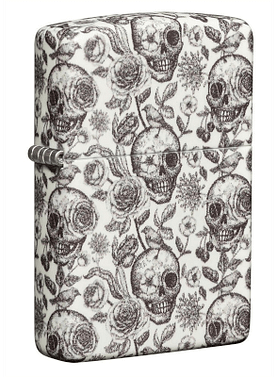 Floral skulls lighter
