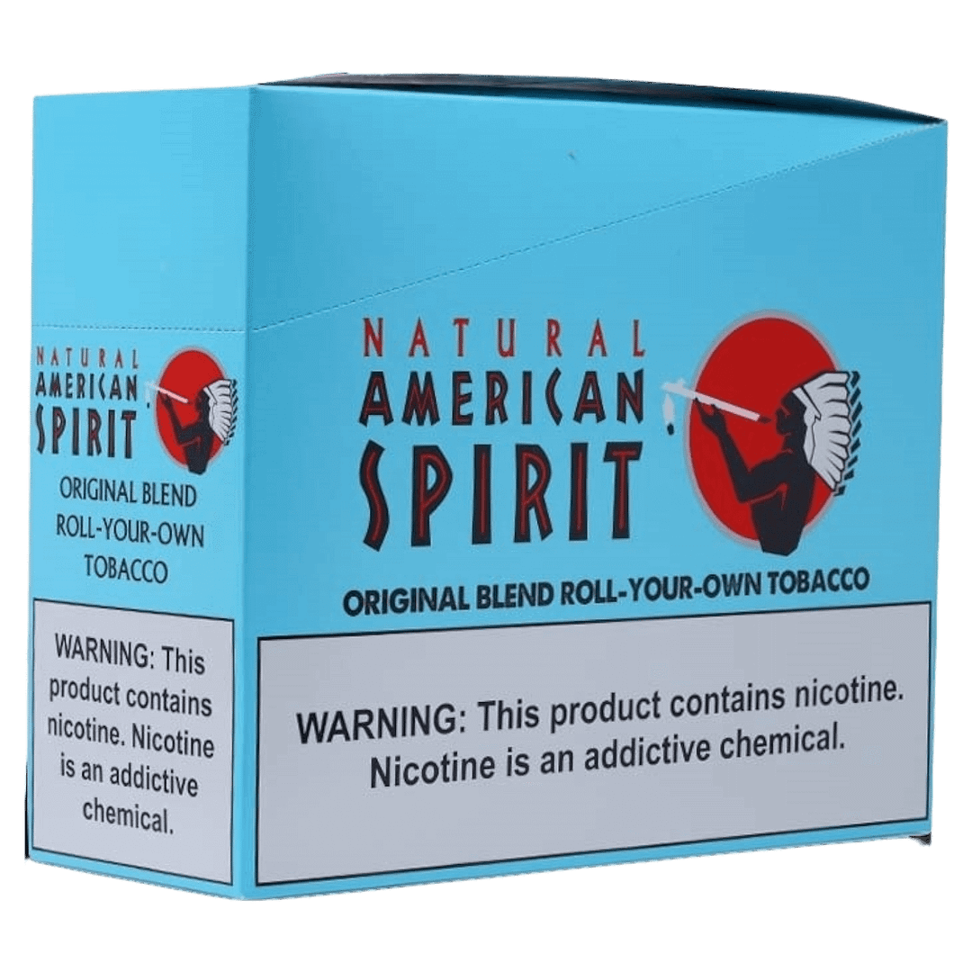 Box of 6 American Spirit Pouches - 8.46 oz each, premium natural tobacco