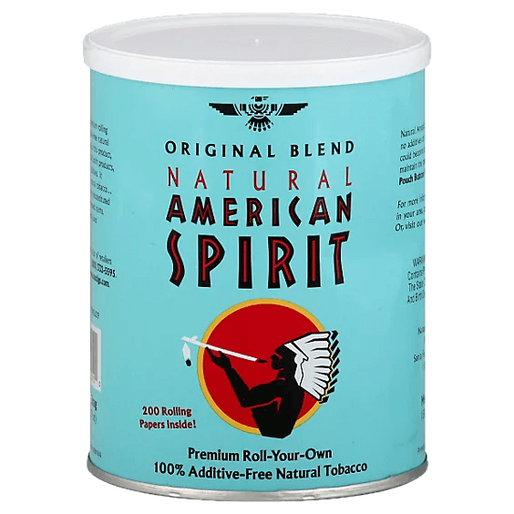 American Spirit 5.29oz Can - Premium all-natural tobacco
