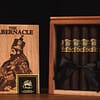 The Tabernacle Maduro cigar featuring a dark, oily Connecticut Broadleaf wrapper and a richly detailed band.