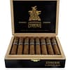 Open box of Guardian of the Farm Cerberus cigars, featuring their rich, dark wrappers and impeccable construction, offering a bold and flavorful smoking experience