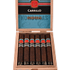Open box of E.P. Carrillo Honduras cigars with smooth, brown wrappers