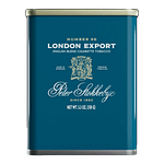 Package of Peter Stokkebye London Export roll-your-own tobacco with understated British-style branding.