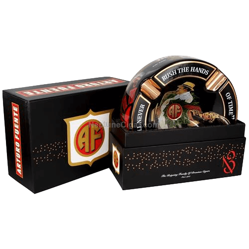 Arturo Fuente Ceramic Hands Of Time Ashtray Black - Image 3