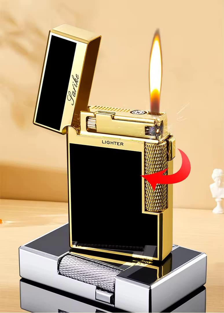 Rami’s Steel Voice Dual Flame Soft Torch Jet Vintage Cigar - Image 2