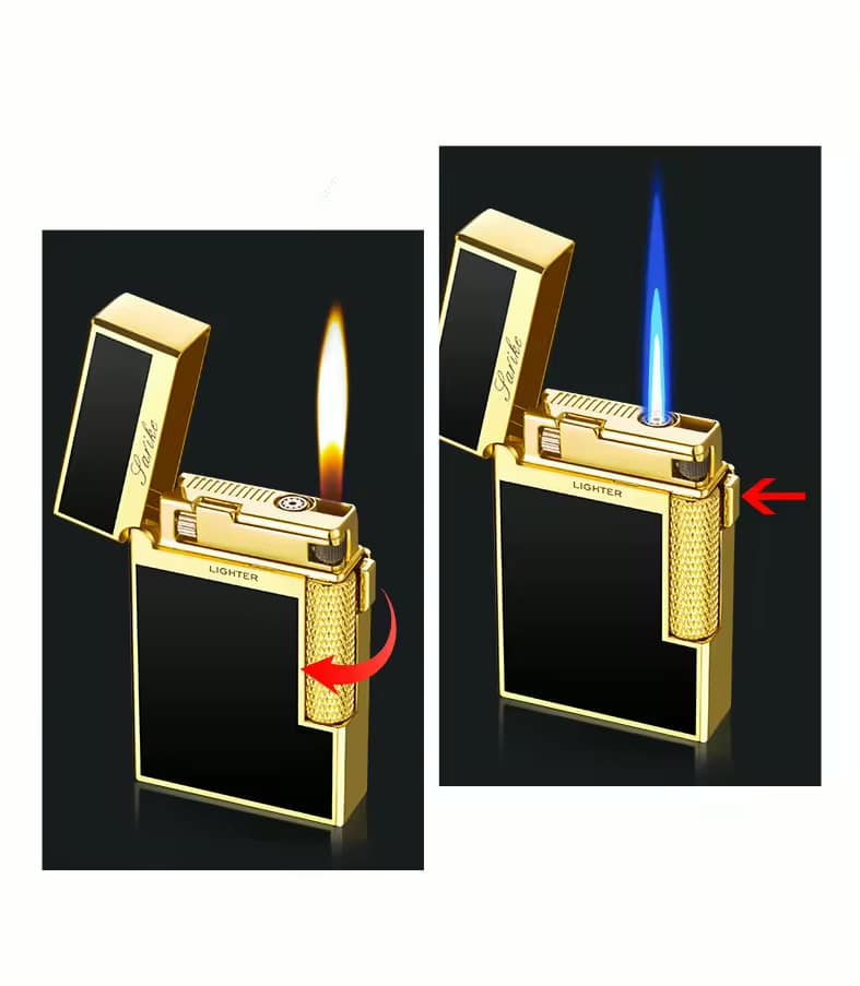 Rami’s Steel Voice Dual Flame Soft Torch Jet Vintage Cigar - Image 3