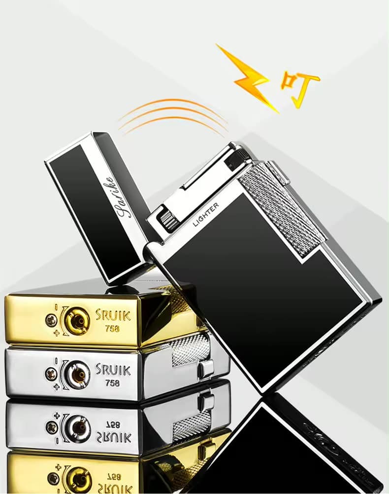 Rami’s Steel Voice Dual Flame Soft Torch Jet Vintage Cigar - Image 4