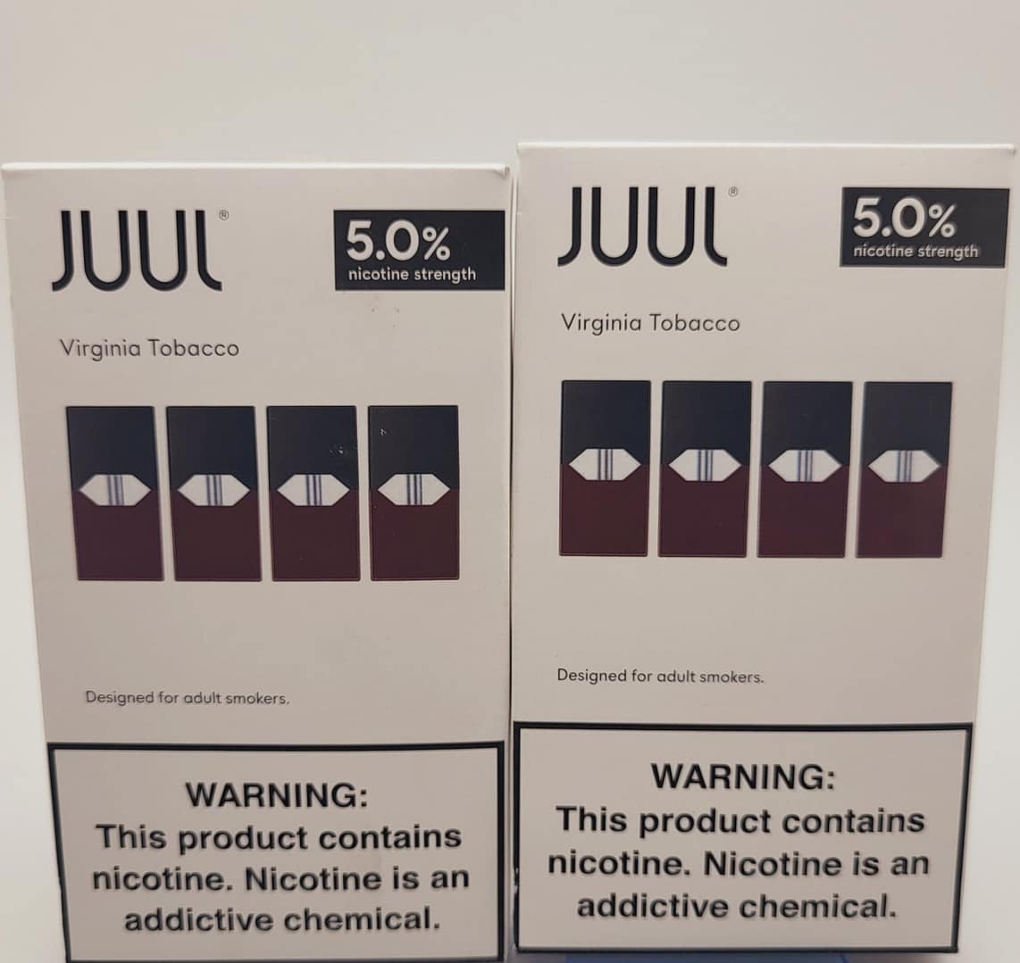 Juul pod Virginia Tobacco 5% Nicotine