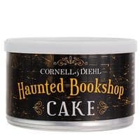 2 oz tin of Cornell & Diehl Haunted Bookshop Cake pipe tobacco.