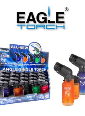 Eagle Torch PT116B Angle Lighter Display 20ct