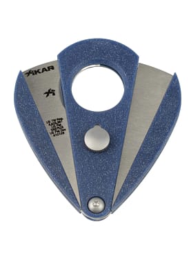 XIKAR Xi2 cigar cutter with stainless steel blades and ergonomic design.