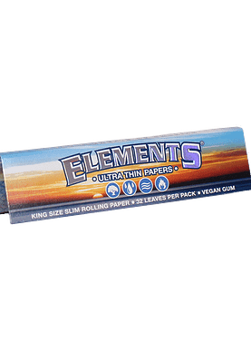 Elements Rolling Paper King Slim-50ct