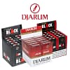Djarum Black and Djarum Special cigars displayed side by side in their distinct black and gold packaging.