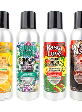 Smoke odor removal spray