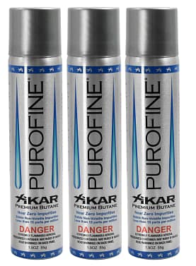 XIKAR® Premium Butane 100ml, 3-pack for lighters