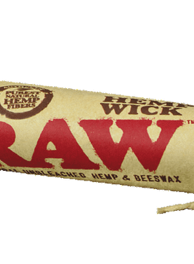 RAW Hemp Wick 20FT Roll – natural hemp wick in eco-friendly packaging