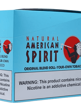 Box of 6 American Spirit Pouches - 8.46 oz each, premium natural tobacco