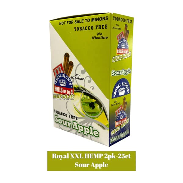 Royal XXL Hemp Blunt Wraps 2pk- 25ct - Image 6