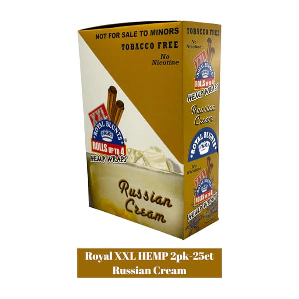 Royal XXL Hemp Blunt Wraps 2pk- 25ct - Image 5