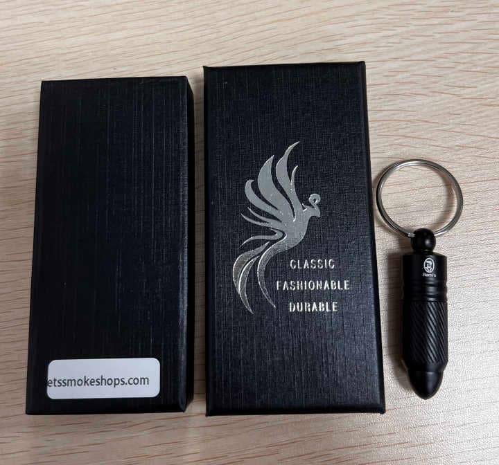 Rami's cigar punch keyring