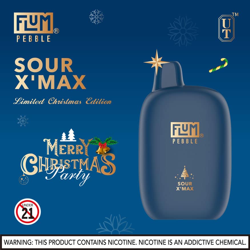 elf bar vape uk Flum Pebble Christmas and Ice Crystal Edition Flavors main image 0
